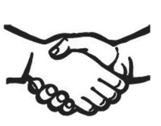 हात मिलाएको